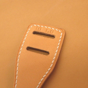 エルメス エールライトMM ヴァッシュ ナチュラル シルバー金具 □I刻印 ブリーフケース バッグ 茶 0031 【中古】 HERMES メンズ