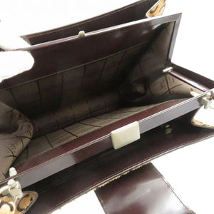 セリーヌ Cマカダム ベージュ ハラコ ワンショルダー ヴィンテージ ショルダーバッグ バッグ 0044 【中古】 CELINE