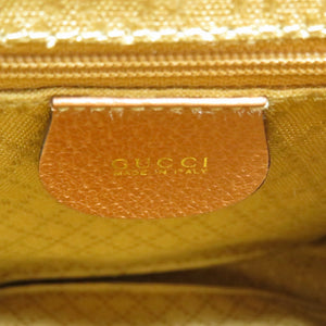 グッチ バンブー レザー ブラウン 03 2265 0030 ミニリュックサック バックパック バッグ 茶 0045 【中古】 GUCCI