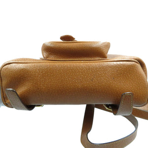 グッチ バンブー レザー ブラウン 03 2265 0030 ミニリュックサック バックパック バッグ 茶 0045 【中古】 GUCCI