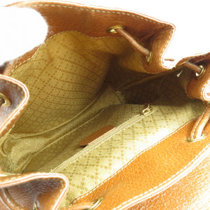 グッチ バンブー レザー ブラウン 03 2265 0030 ミニリュックサック バックパック バッグ 茶 0045 【中古】 GUCCI