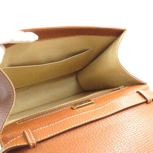 ロエベ バルセロナ レザー ブラウン ヴィンテージ 2WAY ハンドバッグ ショルダーバッグ バッグ 茶 0047 【中古】 LOEWE