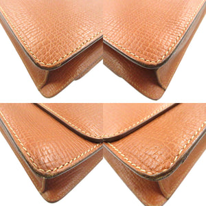 ロエベ バルセロナ レザー ブラウン ヴィンテージ 2WAY ハンドバッグ ショルダーバッグ バッグ 茶 0047 【中古】 LOEWE