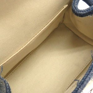 新品同様 レディメイド ドールバッグ デニム ブルー シルバー金具 ハンドバッグ バッグ ドール 青 0050 【中古】 READYMADE