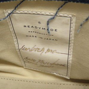 新品同様 レディメイド ドールバッグ デニム ブルー シルバー金具 ハンドバッグ バッグ ドール 青 0050 【中古】 READYMADE