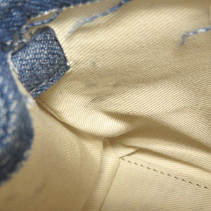 新品同様 レディメイド ドールバッグ デニム ブルー シルバー金具 ハンドバッグ バッグ ドール 青 0050 【中古】 READYMADE