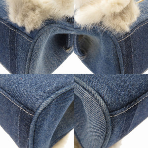 新品同様 レディメイド ドールバッグ デニム ブルー シルバー金具 ハンドバッグ バッグ ドール 青 0050 【中古】 READYMADE