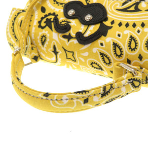 新品同様 レディメイド ドールバッグ キャンバス イエロー ブラック 2WAY ハンドバッグ バッグ 黄 黒 0051【中古】READYMADE