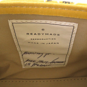 新品同様 レディメイド ドールバッグ キャンバス イエロー ブラック 2WAY ハンドバッグ バッグ 黄 黒 0051【中古】READYMADE
