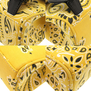 新品同様 レディメイド ドールバッグ キャンバス イエロー ブラック 2WAY ハンドバッグ バッグ 黄 黒 0051【中古】READYMADE