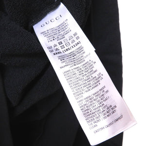 未使用 グッチ × ノースフェイス コットン ブラック イエロー XXXLサイズ スウェットパーカ 0080 【中古】 GUCCI × NORTH FACE