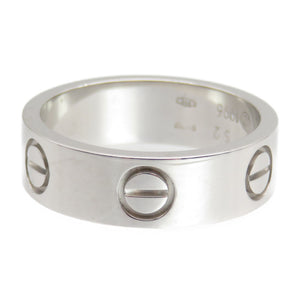 新品同様 カルティエ ラブリング 750WG #52 指輪 K18WG ホワイトゴールド 12号 ジュエリー アクセサリー 0097【中古】CARTIER レディース