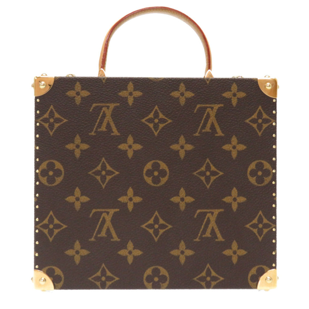 新品同様 ルイヴィトン フラワーハットマン ジュエリーボックス ケース 村上隆 モノグラム ハンドバッグ LV 0008【中古】LOUIS VUITTON