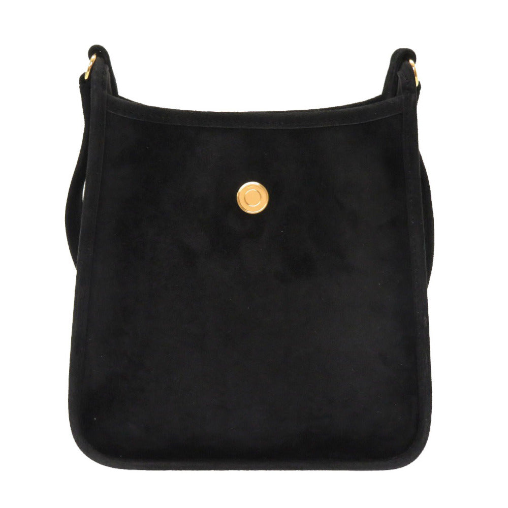 美品 エルメス ヴェスパTPM ドブリス ブラック ゴールド金具 □H刻印 ショルダーバッグ バッグ 0056 【中古】 HERMES シェーヌダンクル