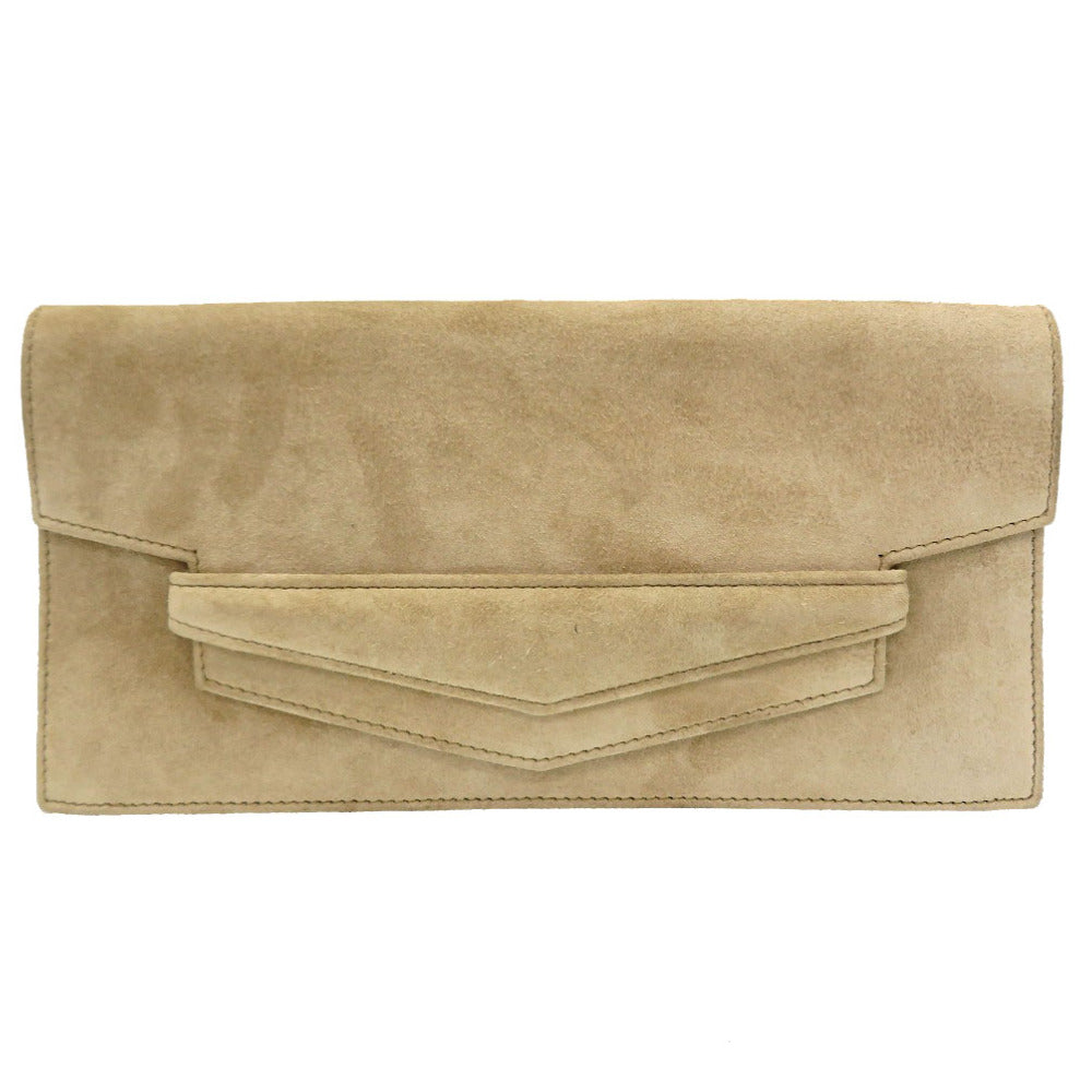 エルメス ファコ ドブリス ベージュ 〇U刻印 ヴィンテージ セカンドバッグ バッグ 0064 【中古】 HERMES クラッチバッグ