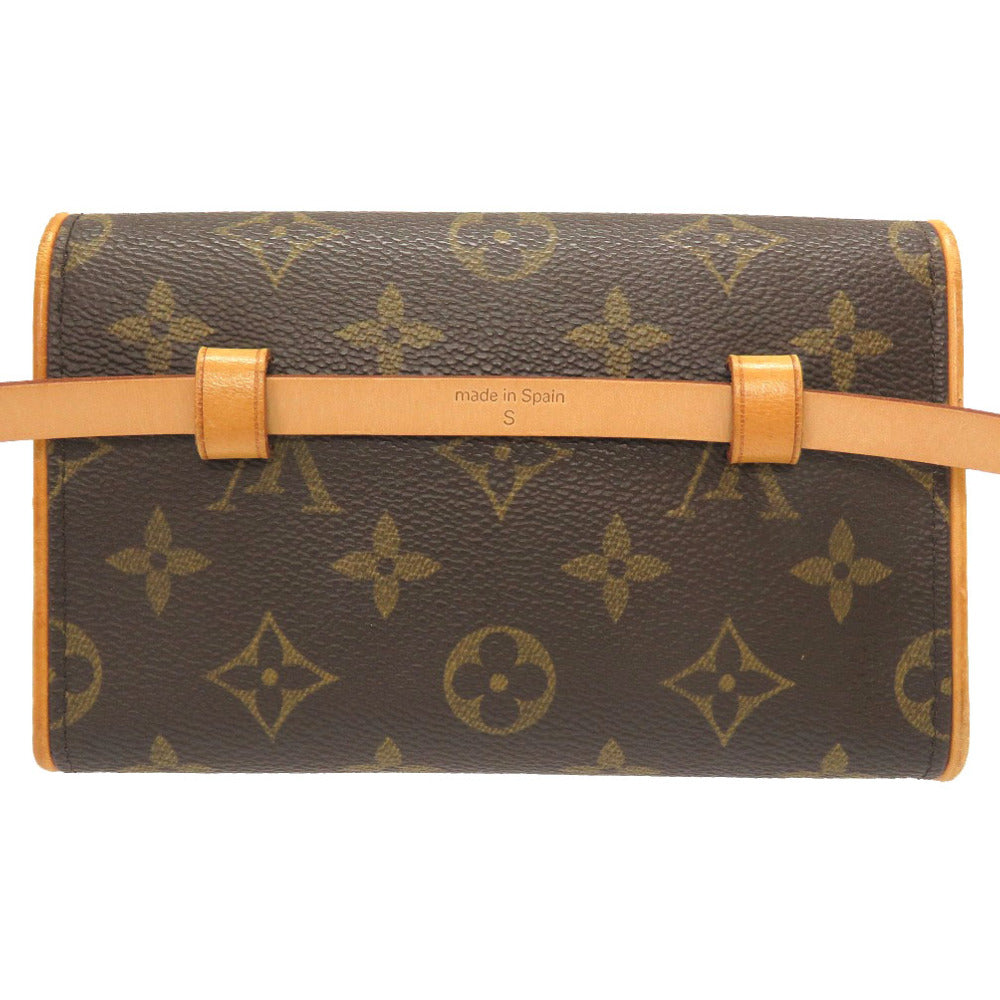 美品 ルイ ヴィトン モノグラム ポシェット フロランティーヌ M51855 ストラップ Sサイズ ウエストバッグ バッグ LV 0096 【中古】 LOUIS VUITTON