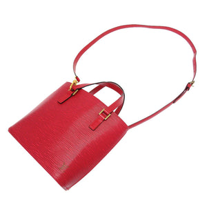 新品同様 ルイ ヴィトン エピ ヴァヴァンPM カスティリアンレッド SPオーダー ハンドバッグ バッグ 赤 LV 0121 【中古】 LOUIS VUITTON