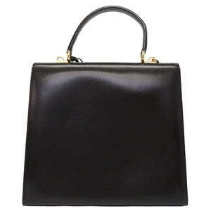 グッチ レディロック ブラック レザー ヴィンテージ 000 110 0192 2WAY ハンドバッグ バッグ 黒 0128 【中古】 GUCCI