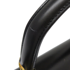 グッチ レディロック ブラック レザー ヴィンテージ 000 110 0192 2WAY ハンドバッグ バッグ 黒 0128 【中古】 GUCCI