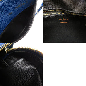 美品 ルイ ヴィトン エピ ジュヌフィーユ ブルー M52155 ショルダーバッグ バッグ 青 LV 0146 【中古】 LOUIS VUITTON