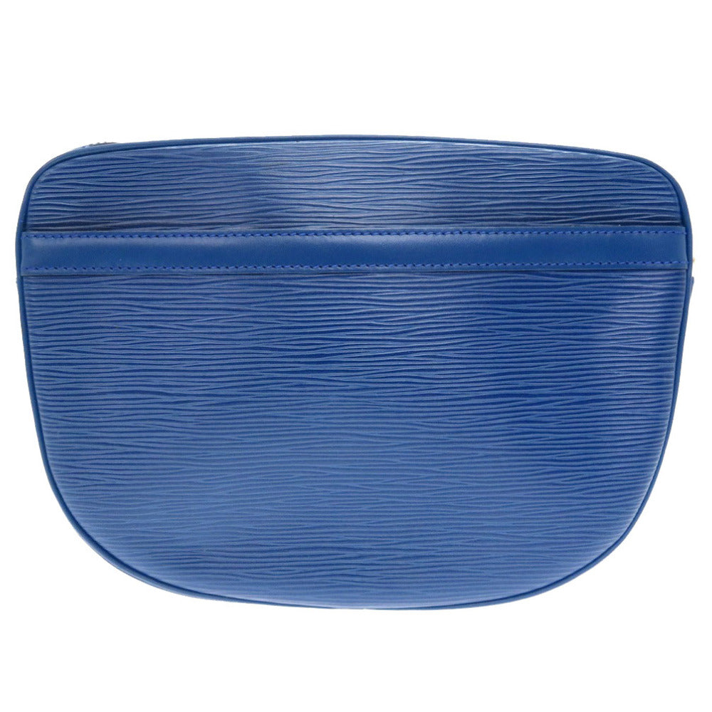 美品 ルイ ヴィトン エピ ジュヌフィーユ ブルー M52155 ショルダーバッグ バッグ 青 LV 0146 【中古】 LOUIS VUITTON