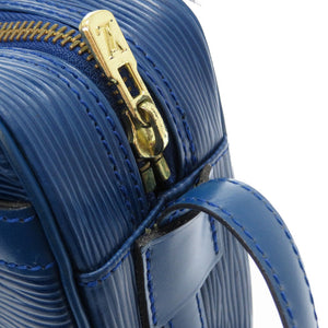 美品 ルイ ヴィトン エピ ジュヌフィーユ ブルー M52155 ショルダーバッグ バッグ 青 LV 0146 【中古】 LOUIS VUITTON