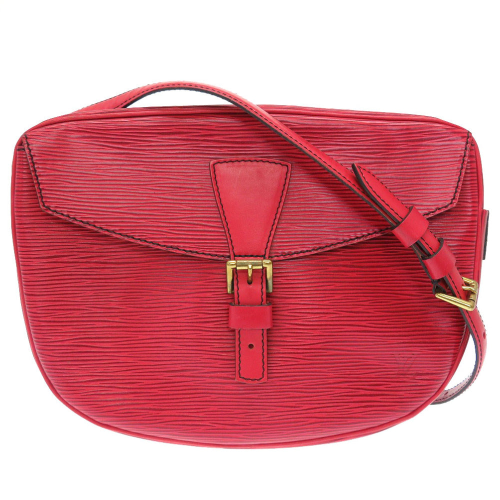 ルイ ヴィトン エピ ジュヌフィーユ カスティリアンレッド M52157 ショルダーバッグ バッグ LV 0149 【中古】 LOUIS VUITTON