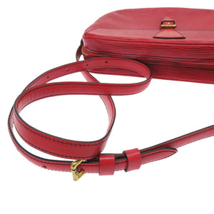 ルイ ヴィトン エピ ジュヌフィーユ カスティリアンレッド M52157 ショルダーバッグ バッグ LV 0149 【中古】 LOUIS VUITTON