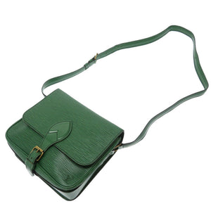 ルイ ヴィトン エピ カルトシエール ボルネオグリーン M52244 ショルダーバッグ バッグ 緑 LV 0152 【中古】 LOUIS VUITTON