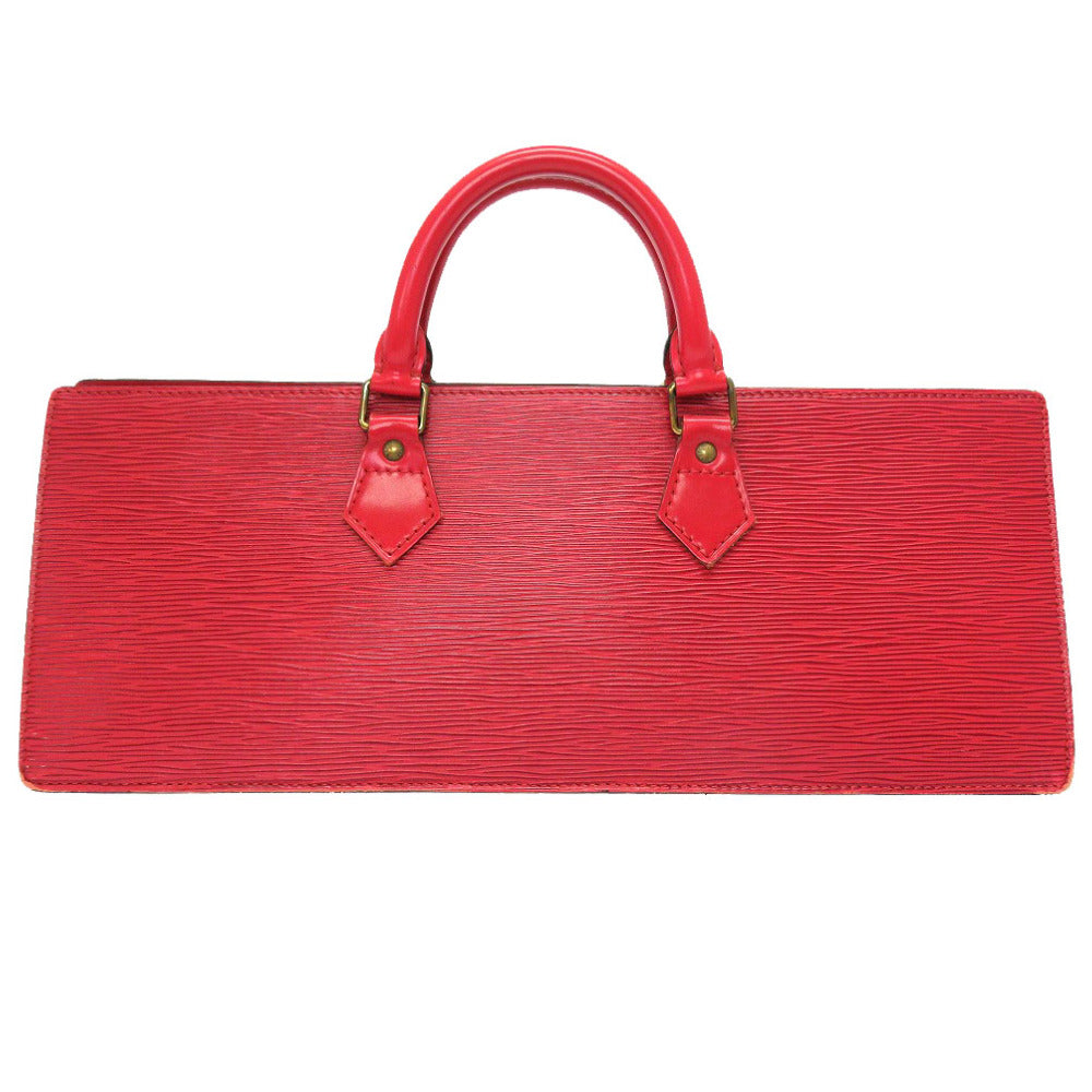 ベタ無し ルイ ヴィトン エピ サック トリアングル カスティリアンレッド M52097 ハンドバッグ バッグ 赤 LV 0162 【中古】 LOUIS VUITTON