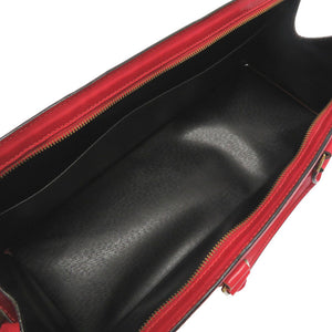 ベタ無し ルイ ヴィトン エピ サック トリアングル カスティリアンレッド M52097 ハンドバッグ バッグ 赤 LV 0162 【中古】 LOUIS VUITTON