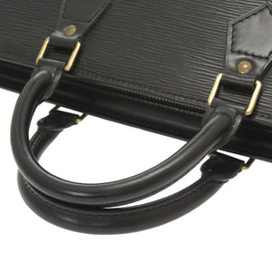 ベタ無し ルイ ヴィトン エピ サック トリアングル ノワール M52092 ハンドバッグ バッグ ブラック 黒 LV 0164 【中古】 LOUIS VUITTON