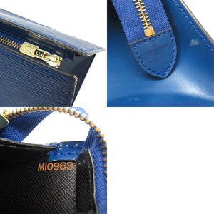 ルイ ヴィトン エピ サック トリアングル ブルー M52095 ハンドバッグ バッグ 青 LV 0168 【中古】 LOUIS VUITTON