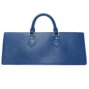 ルイ ヴィトン エピ サック トリアングル ブルー M52095 ハンドバッグ バッグ 青 LV 0168 【中古】 LOUIS VUITTON