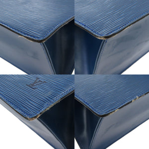 ルイ ヴィトン エピ サック トリアングル ブルー M52095 ハンドバッグ バッグ 青 LV 0168 【中古】 LOUIS VUITTON