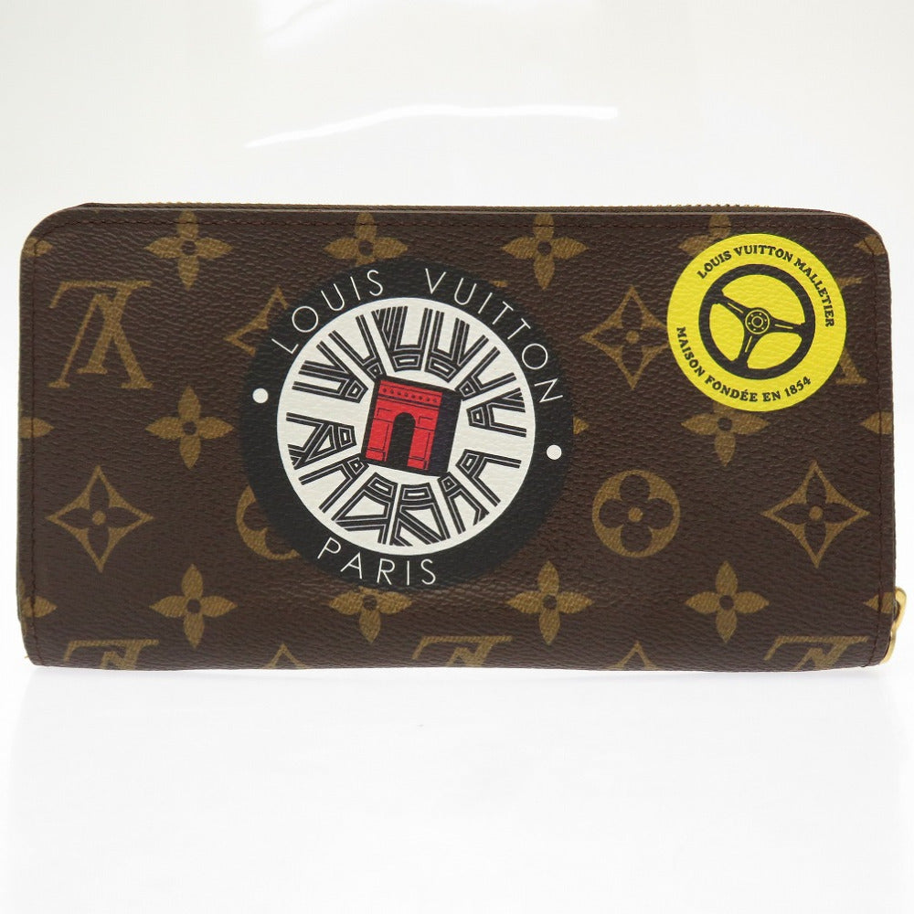 美品 ルイ ヴィトン モノグラム ジッピーウォレット ワールドツアー ニコラ ジェスキエール M62149 ラウンドファスナー 長財布 財布 LV 0199 【中古】 LOUIS VUITTON