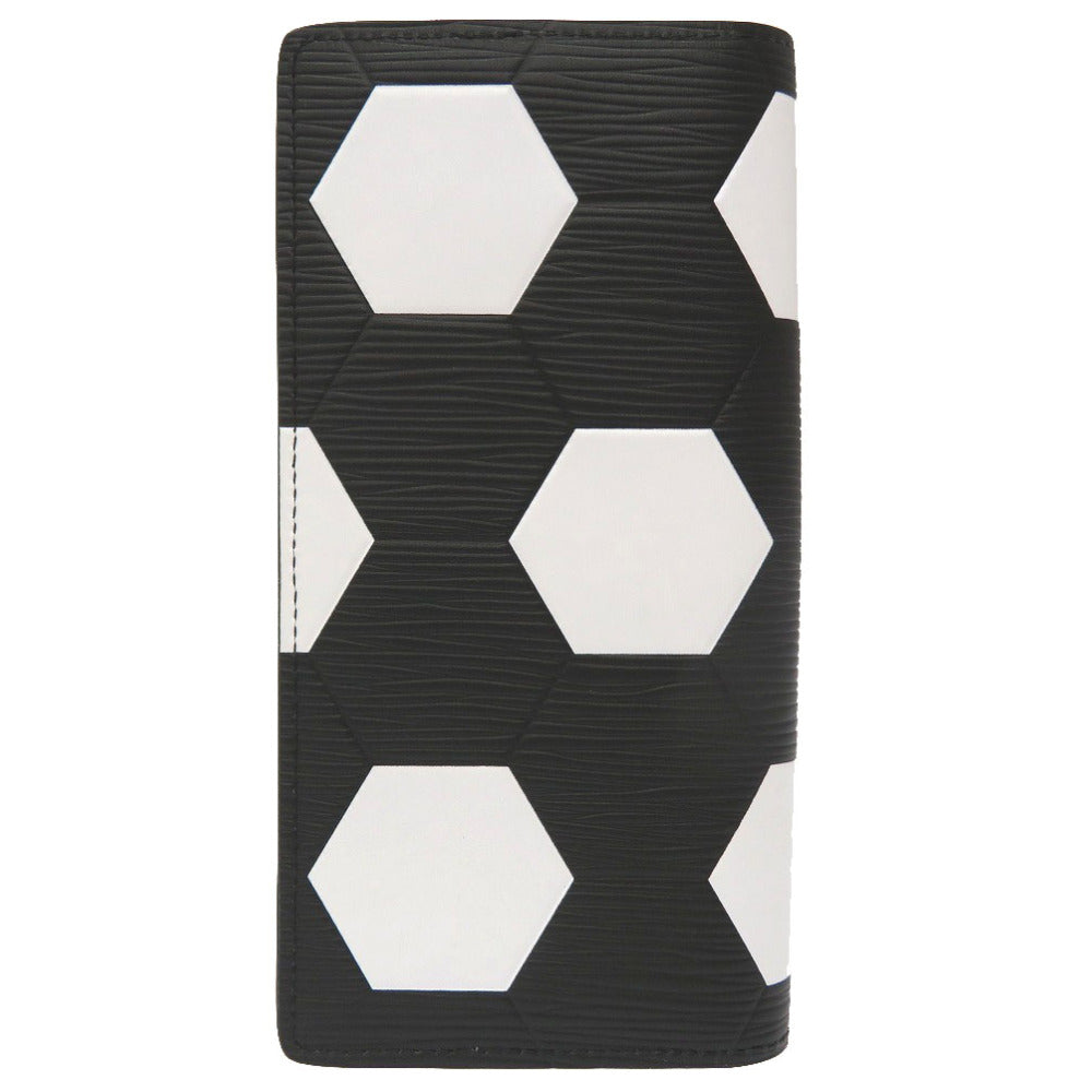 未使用 ルイ ヴィトン エピ ポルトフォイユ ブラザ 2018 FIFA ワールドカップ 限定 M63294 長財布 ブラック 黒 LV 0203 【中古】 LOUIS VUITTON メンズ