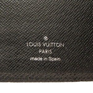 美品 ルイ ヴィトン タイガ アジェンダPM アルドワーズ R20426 手帳カバー 手帳 黒 LV 0209 【中古】 LOUIS VUITTON メンズ