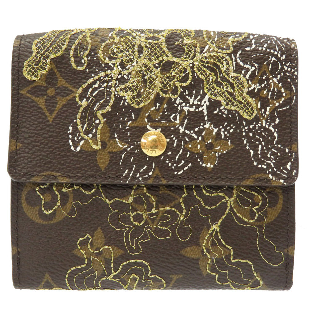 新品同様 ルイ ヴィトン モノグラム ダンテェル ポルトフォイユ エリーズ M95395 Wホック 二つ折り財布 財布 LV 0221 【中古】 LOUIS VUITTON