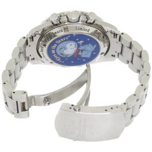 美品 オメガ スピードマスター スヌーピーアワード 世界限定5441本 手巻き 腕時計 ブラック 黒文字盤 0256【中古】OMEGA メンズ