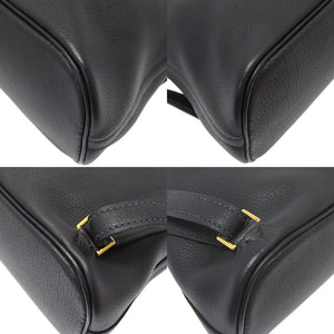 美品 エルメス ボリードアド トゴ ネイビー ゴールド金具 □A刻印 リュックサック バックパック バッグ 紺 0265 【中古】 HERMES