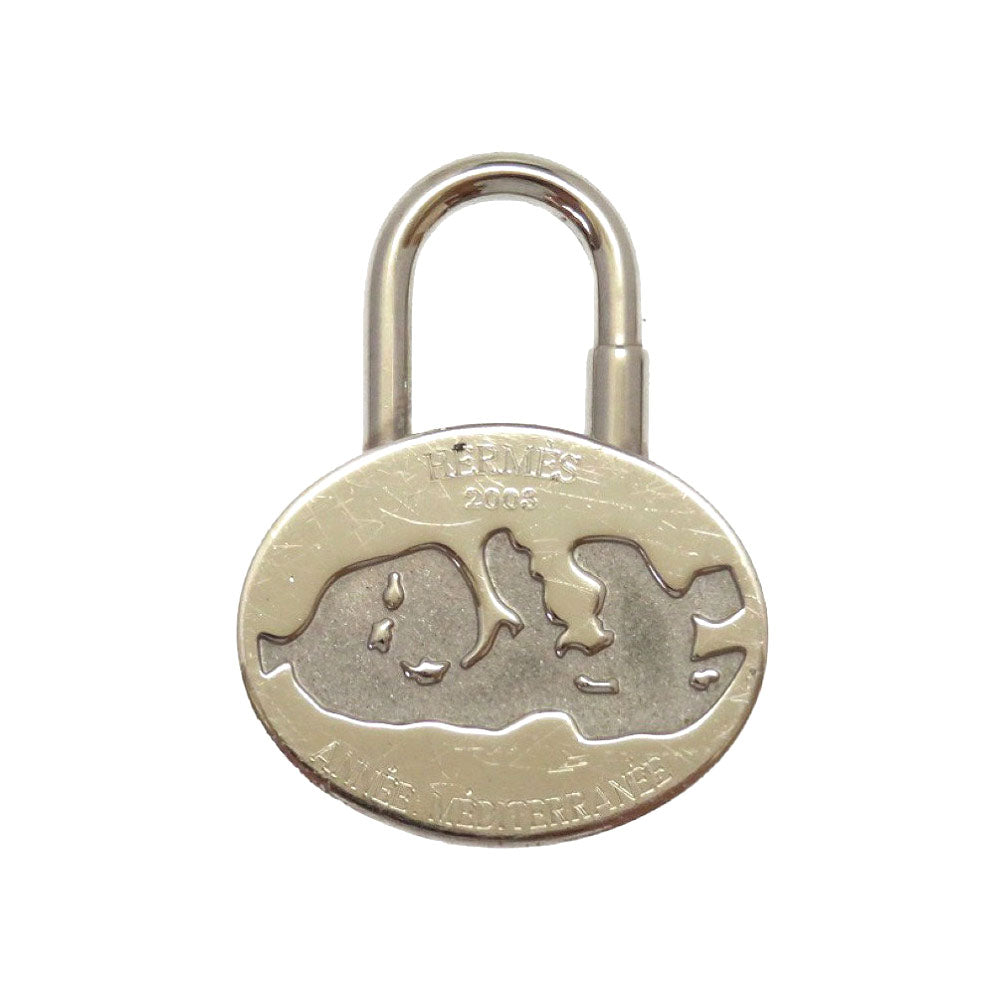 エルメス 地中海 ANNNE MEDITERRANCE カデナ 2003年限定 カデナ メタル シルバー 0273 【中古】 HERMES