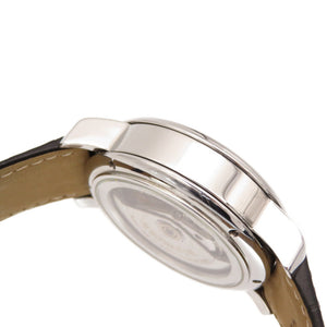 美品 アエロウォッチ  499本限定 ル グラン クラシック ムーンフェイズ 裏スケ 69927 自動巻き 腕時計 型押しレザー ブラック 黒 0306【中古】AEROWATCH メンズ