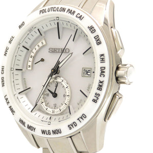 新品同様 セイコー ブライツ 2015年 ヤクルトスワローズ優勝記念モデル SAGA165 電波ソーラー 腕時計 0315【中古】SEIKO メンズ