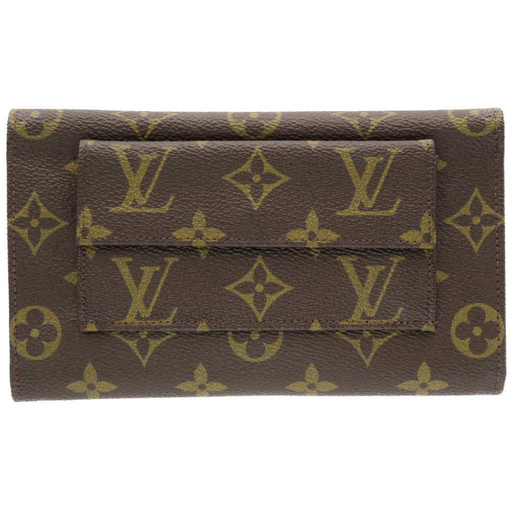 ルイヴィトン モノグラム 2つ折り 長財布 北米限定 USA製 親子 財布 ヴィンテージ 0316【中古】LOUIS VUITTON