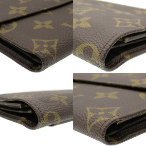 ルイヴィトン モノグラム 2つ折り 長財布 北米限定 USA製 親子 財布 ヴィンテージ 0316【中古】LOUIS VUITTON