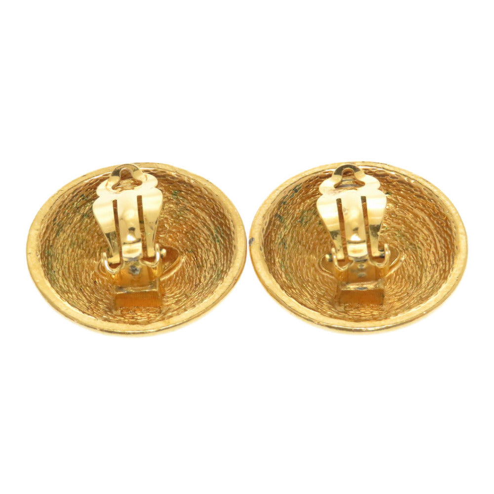シャネル ココマーク マトラッセ ヴィンテージ ゴールド イヤリング アクセサリー 0321 【中古】 CHANEL
