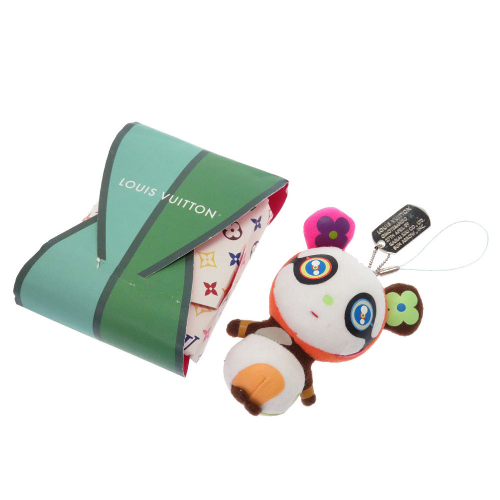 美品 ルイ ヴィトン プティ パンダ 村上隆 限定 M99960 ストラップ キーホルダー チャーム LV 0325 【中古】 LOUIS VUITTON
