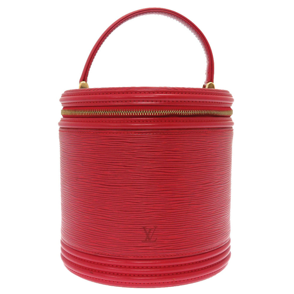 ルイ ヴィトン エピ カンヌ カスティリアンレッド M48037 ハンドバッグ バッグ LV 0326 【中古】 LOUIS VUITTON
