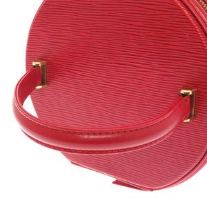美品 ルイ ヴィトン エピ カンヌ カスティリアンレッド M48037 ハンドバッグ バッグ 赤 LV 0327 【中古】 LOUIS VUITTON